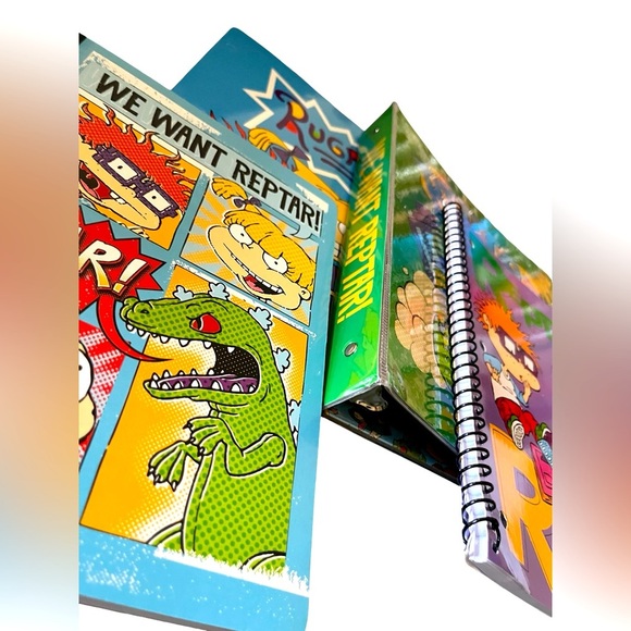 **New Rugrats Notepads/folder/ Binder Set** - Picture 2 of 11